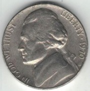 40 USA 5 centów 1970 S