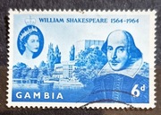 William Shakespeare. Gambia 1964 r