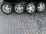 KOŁA FELGI ALUMINIOWE 16" Z OPONAMI ZIMOWYMI DO RENAULT SCENIC II, MEGANE