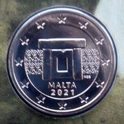 MALTA 2021 2 CENTY UNC !!!!!!!!!!