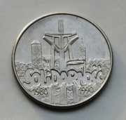 10000 zł 1990 Solidarność  nr 3  Stan !!!  UNC