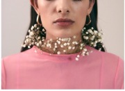 transparent pink blouse RESERVED 7625B-43X-S różowa bluzka prześwitująca