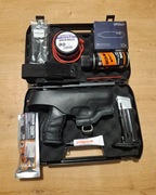 Pistolet pneumatyczny RAM Walther PPQ T4E, na gwarancji – mega zestaw!