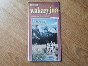 Mapa wakacyjna Karpaty , 1998 rok