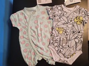 Sprzedam nowe body i rampers dziewczynka 74