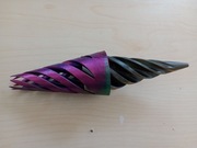 Kolorowa spiralka z drukarki 3d