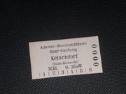 Magnes Bilet Ober-Kaffung (Wojcieszów Górny) - Ketschdorf
