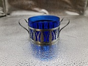 Cukiernica szkło kobaltowe