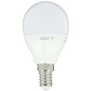 KOZii – inteligentna żarówka LED E14 P45, 6W, światło białe i kolorowe