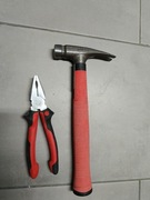 Wiha młotek dla elektryków 300g  + kombinerki wiha 180mm 