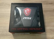 Gamingowy zestaw słuchawkowy z mikrofonem z redukcją szumów dla graczy.