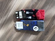 Skarpetki męskie 42-45 nowe z metką gitara nuty dla muzyka