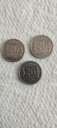 Moneta 20 gr z 1999 r , niska emisja !!!