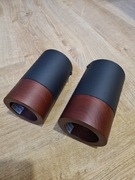 ouglres Nowoczesna lampa sufitowa w stylu retro, metalowe i drewniane Gu10