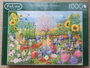 Puzzle Jumbo Falcon 1000 - Ogród pełen słoneczników - IDEALNY/NOWY