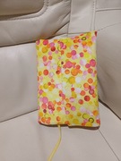 Nowy etui otulacz okładka na książkę uniwersalna handmade 