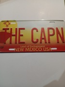 Tablica rejestracyjna replika New Mexico USA 30,5x15,5 cm posiada  wgniot 