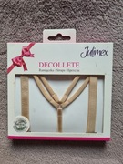 Ozdobne ramiączka do biustonosza. Julimex. Nowe. Kolor beżowy 