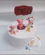 Figurki farma z masy cukrowej ręcznie robione na zamówienie 