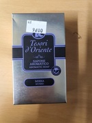 mydło do kąpieli tesori d'oriente w kostce zapach żywicy mirra myrrh