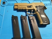 Replika WE P226 Mk25 Tan 3 magazynki