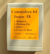Kartridż Commodore 64  Atrax Zestaw 18 Bismarck