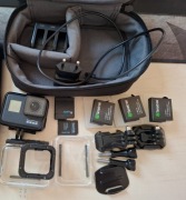 Kamera GoPro Hero 7 Black zestaw 4 baterie akcesoria