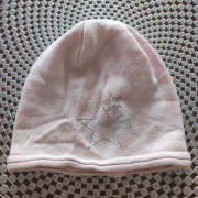 5.10.15 Fajna przejściowa różowa czapeczka 50-52