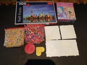 koraliki Ikea PYSSLA do prasowania, puzzle oraz papier czerpalny