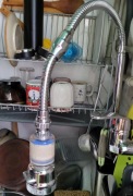 Adapter filtra wody z filtrem bawełnianym PP