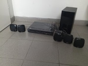 Kino domowe DVD LG USB z 5 głosnikami + subwoofer 