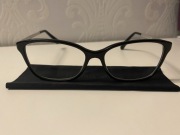 Piękne oprawki Emporio Armani czarno srebrne