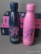 2x Butelka BWT termiczna metalowa termos NOWA (2szt. granat + róż)