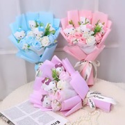 Uroczy Bukiet Hello Kitty dla Dziewczyny Prezent Sztuczne Kwiaty