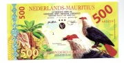 Banknot  500 Guldenów Mauritius Holenderski
