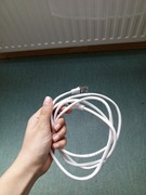 Biały kabel do internetu (2m, kabel internetowy uniwersalny)