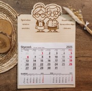 Kalendarz na prezent z okazji dnia babci i dziadka