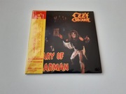 OZZY OSBOURNE - DIARY OF A MADMAN  CD Japan mini LP z OBI Wyd. 2007 r. 