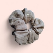 Gumka typu scrunchies muślinowa