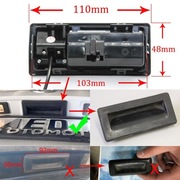 Skoada YETI  HD1280*720 uchwyt bagażnika kamera 