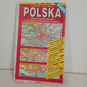 Polska 2007/08 atlas samochodowy