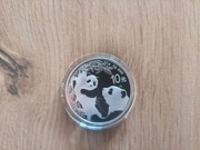 Moneta Chińska Panda 30g srebrna 2021