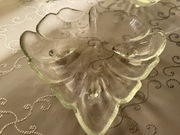 Salaterki 3 szt Liść Grube Szkło 300 ml Miseczki Retro Półmiski Patery