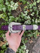 Gotycki pasek ręcznie robiony