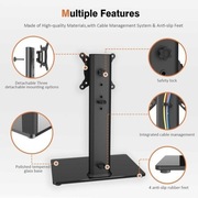 Hemuduplus uchwyt stojak na telewizor monitor 13-32 cale do 35kg VESA