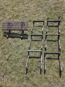 Stopnie kominiarskie komplet 6 szt. + ława kominiarska