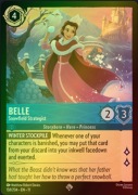 Disney LORCANA Belle Snowfield Strategist FOIL 11WSP #158