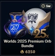 25 orb noxus lol gift 6250RP orby prezent lol league of legends skin