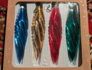 Bombki prl nowe w sylu retro sople