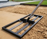 Niwelator Terenu równarka do piasku,ziemi SOLIDNY !!!120x30cm 